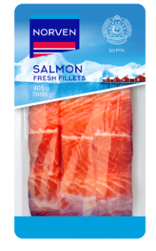 SALMON Fresh Fillets (Portions 3x135g)